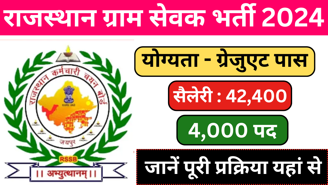 Rajasthan Gram Sevak Bharti 2024