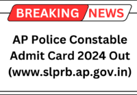 AP Police Constable Admit Card 2024