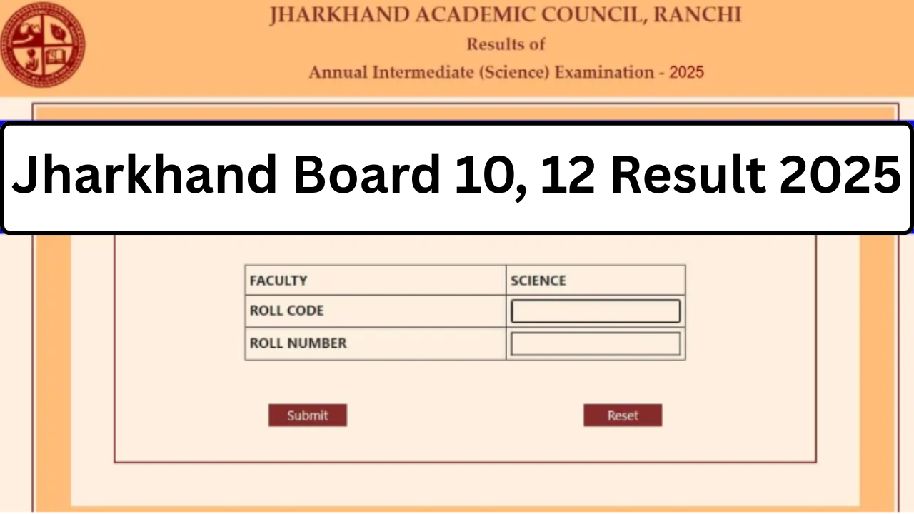 Jharkhand Board Result 2025