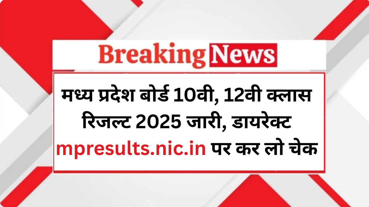 Madhya Pradesh Board Result 2025