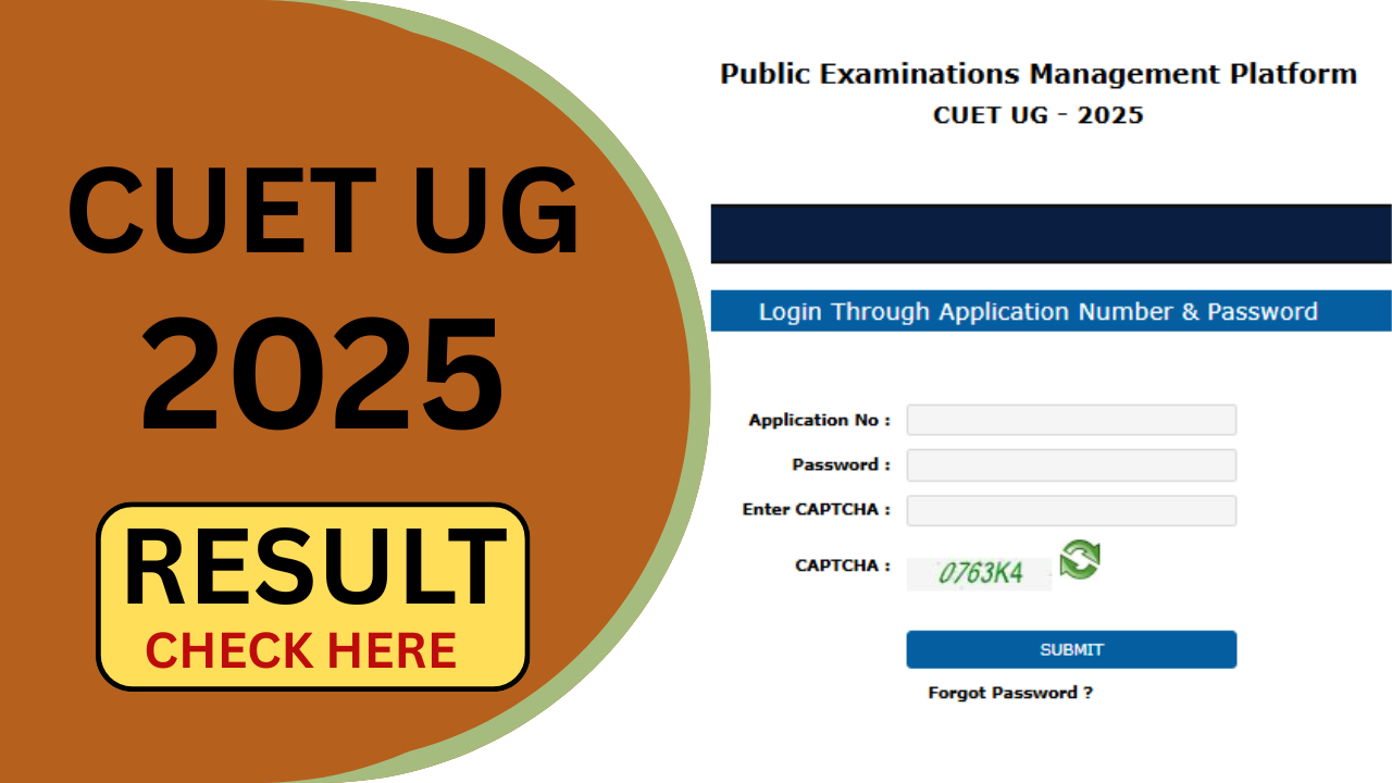 CUET UG Result 2025