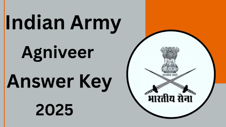 Indian Army Agniveer Answer Key 2025
