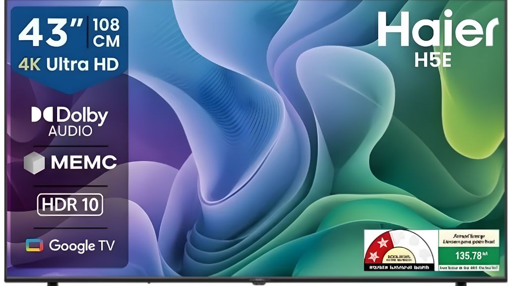 Haier 108 cm Ultra HD TV Unveiled